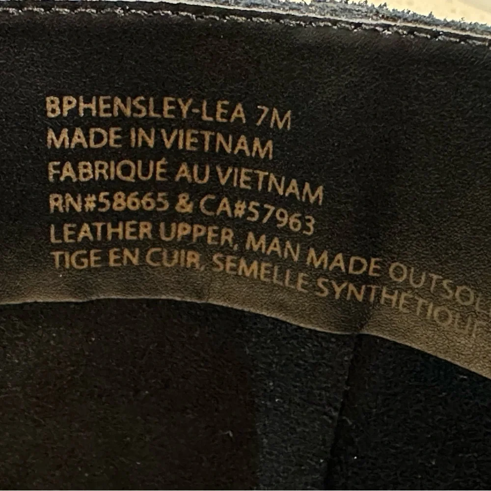 NWOT BP Hensley Suede Leather‎ Knee High Boots